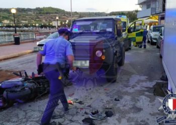 Incidente stradale mortale per un motociclista tedesco a Xemxija