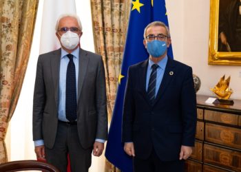 Visita di commiato dell’Ambasciatore d’Italia a Malta all’On. Ministro Evarist Bartolo