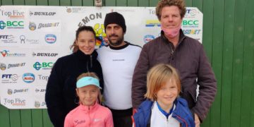 Due giovani tennisti maltesi al Lewon Bowl di tennis a Roma