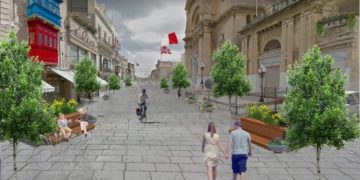 Hamrun, la svolta “green” del sindaco: «Addio auto, a St. Joseph High Street mettiamo alberi, aiuole e panchine»