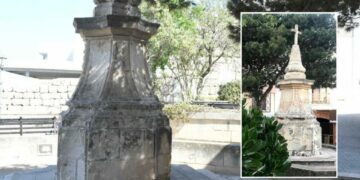 Vandalismo a Mellieha: distrutta una croce eretta nel 1776