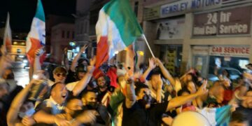 Malta in festa per l’Italia campione d’Europa: nessun incidente, ma tanti assembramenti