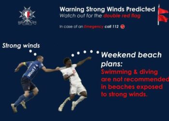 Vento forte, Chiellini  “testimonial”: «Non fate il bagno e le immersioni»