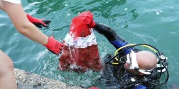 Fondali più puliti a Senglea. Raccolte oltre 2,5 tonnellate di rifiuti