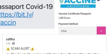 SMS truffa, il Ministero della Salute avverte: “il certificato vaccinale è gratuito”
