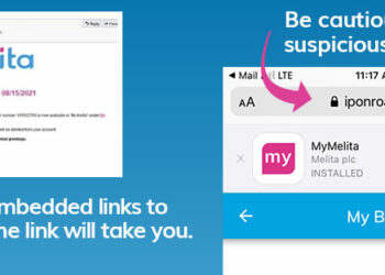 Melita nel mirino delle truffe online