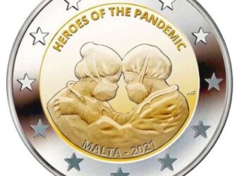 Malta rende omaggio agli eroi della pandemia con una nuova moneta commemorativa