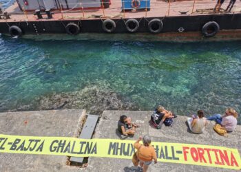 Balluta Bay minacciata dall’attracco per crociere turistiche. In ottocento si schierano per proteggere la zona balneare