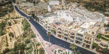 Ricostruita l’arteria stradale e completato il nuovo belvedere di Nadur