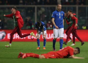 Disastro Italia. La Macedonia beffa gli azzurri, addio ai Mondiali 