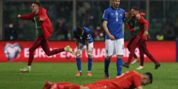Disastro Italia. La Macedonia beffa gli azzurri, addio ai Mondiali