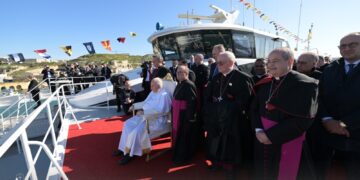 Prosegue a Gozo il viaggio apostolico del Papa, la seconda tappa è il santuario di Ta’ Pinu