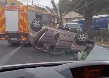 Incidenti stradali, auto con 12enne a bordo si ribalta a St. Julian’s