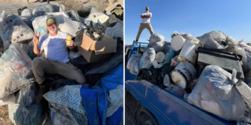 A Magħtab maxi raccolta di rifiuti grazie all’impegno dei volontari