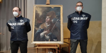 Scovato a Malta dipinto del XVII secolo sottratto a Benevento 53 anni fa