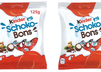 Pericolo salmonella, richiamati i celebri ovetti Kinder Schoko Bons