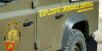 Ta’ Qali, scovato ordigno bellico della seconda guerra mondiale