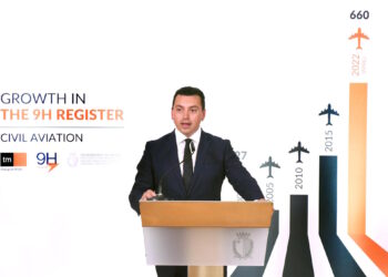 A Malta il settore dell’aviazione civile “vola” a cifre record
