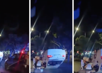 Auto si ribalta a Mosta, sotto shock i due giovanissimi a bordo del mezzo