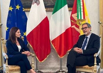 Energia, il ministro Dalli in visita in Sicilia, Musumeci: «Importanti collaborazioni tra le due Isole»