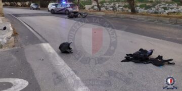 Scontro auto – moto a Mosta, 24enne in gravi condizioni