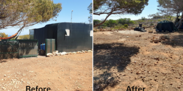 Campeggiatori indisciplinati, l’Autorità ambientale sgombera le strutture non a norma da Comino