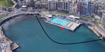Acque contaminate a Balluta, bagni sconsigliati in un tratto di costa