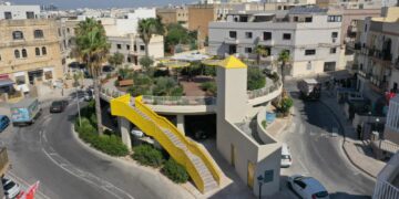 Ad Hamrun spunta un giardino pensile sopra al parcheggio coperto