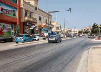 Lavori in corso sulla Mdina road, parte della carreggiata sarà chiusa in orari notturni