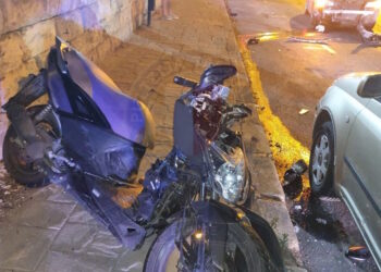 Paola, scontro auto-moto. Centauro 27enne in pericolo di vita