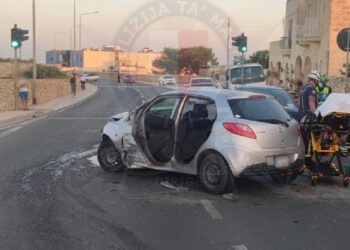 Incidente stradale a Zabbar, quattro i feriti, uno in gravi condizioni