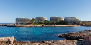 Ramla Bay Hotel - vista dal mare - @Planning Authority