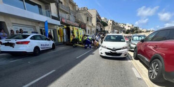 Mellieha, pedone investito da un’auto. È il secondo in poche ore