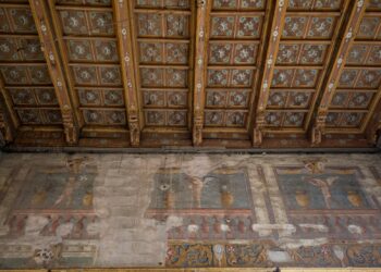 Scoperti al Palazzo del Gran Maestro affreschi risalenti al 1600