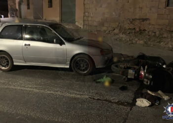 Scontro auto-moto a Victoria, 64enne gravemente ferito