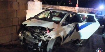 Swieqi: minorenne al volante si schianta contro un muro, in quattro finiscono in ospedale