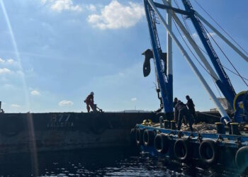 Rimossa l’ancora della Chem P che danneggiò l’interconnettore tra Malta e Sicilia