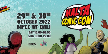 Malta Comic Con 2022, a Ta’ Qali torna la fiera del fumetto dal 29 al 30 ottobre