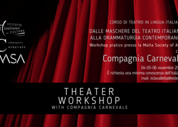 A Valletta il primo corso di teatro in lingua italiana lanciato dall’Istituto Italiano di Cultura