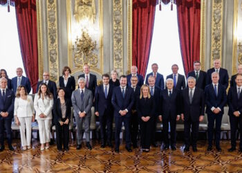 Giorgia Meloni ed il suo esecutivo - @Ansa