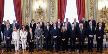 Giorgia Meloni ed il suo esecutivo - @Ansa