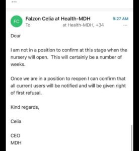 Risposta di Celia Falzon alla richiesta di una dipendente - @Independent