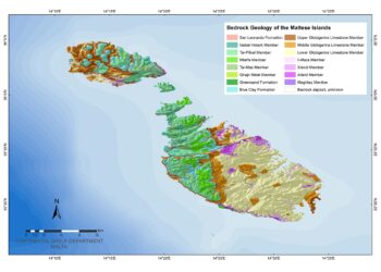 Il Ministero lancia la versione aggiornata della Carta Geologica delle isole maltesi
