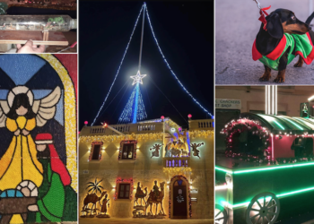Cascate di luci e musica, case di marzapane giganti, presepi in bottiglia: a Malta il Natale è da record