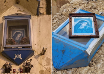 Antico santuario di Sliema distrutto dai lavori di ristrutturazione della scuola
