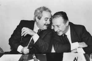 I magistrati Giovanni Falcone e Paolo Borsellino - @Tony Gentile/Ag.Sintesi