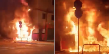 Attimi di paura nella notte a Mosta, a fuoco una pastizzeria