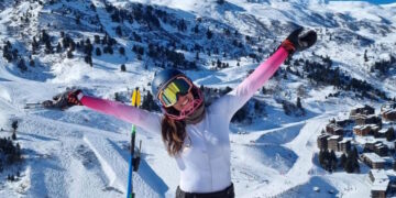 Sci alpino: Elise Pellegrin “veste” la bandiera maltese ai campionati del Mondo di Courchevel-Méribel 2023