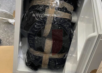 Traffico di droga, sequestrati 6 chili di cannabis: viaggiavano dentro ad un frigorifero a bordo di un camion