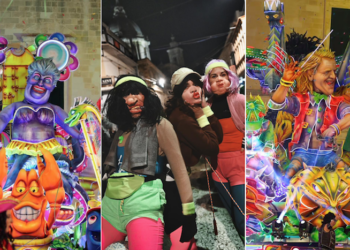 Carnevale 2023: le foto dei carri e delle maschere più colorate e bizzarre tra Valletta e Nadur